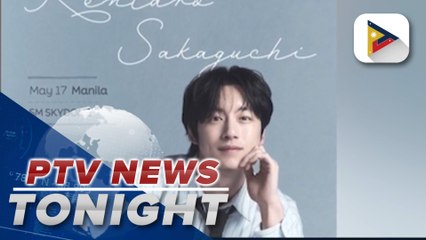 Japanese Actor Kentaro Sakaguchi to return to PH for fan meet in May