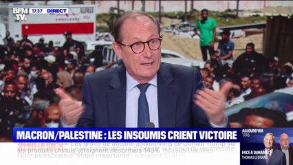Palestine: "Il n'y a pas de possibilité de faire un État palestinien dans lequel le Hamas aurait un rôle", explique Bruno Fuchs (Les Démocrates)