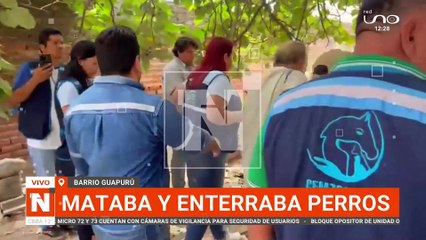 "M4t4b4 y enterraba a perros": Un aprehendido por maltrato animal