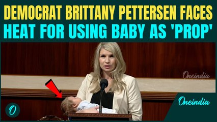 Dramatic Moment On House Floor: Democrat Brittany Pettersen holds 4-month-old son during plea