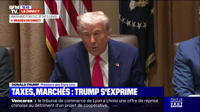 Droits de douane américains: Nous faisons ce que nous aurions dû faire déjà il y a de nombreuses années , estime Donald Trump