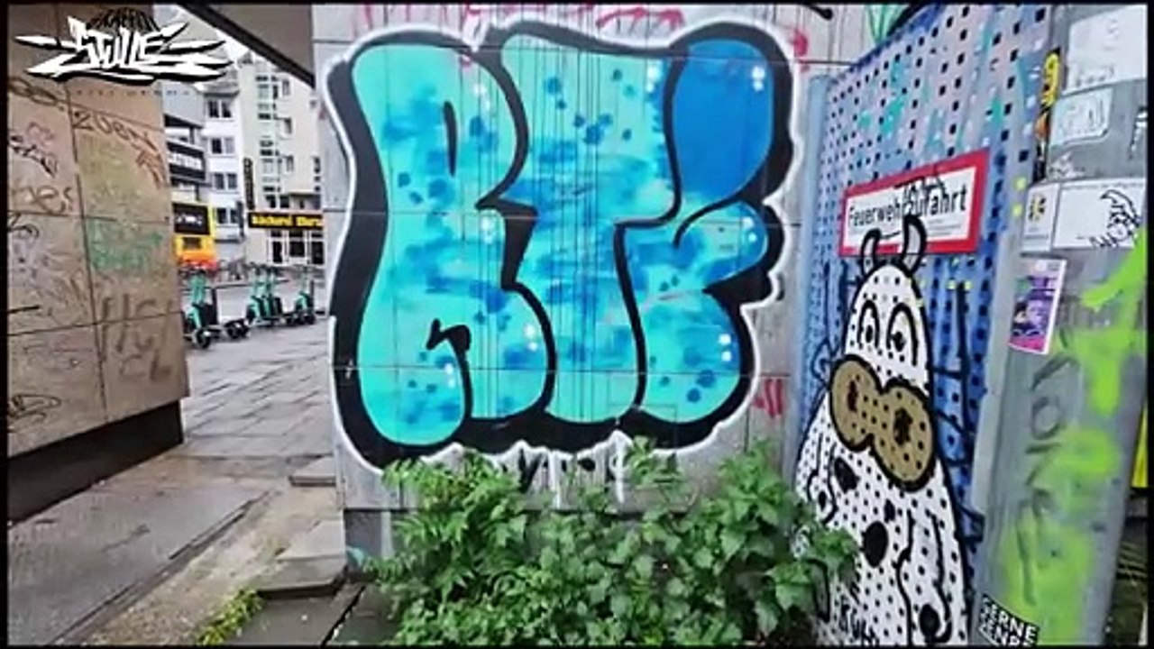 Graffiti Street & Line // KÖLN Hansaring (( Real Life Tainment Tv Graffiti 2025 Video )