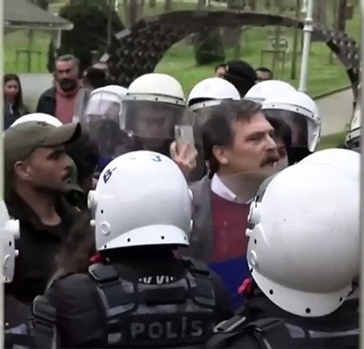 Erkan Baş ve TİP'lilere polis ablukası
