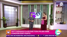 Cuidados claves que toda mujer debe conocer post-parto