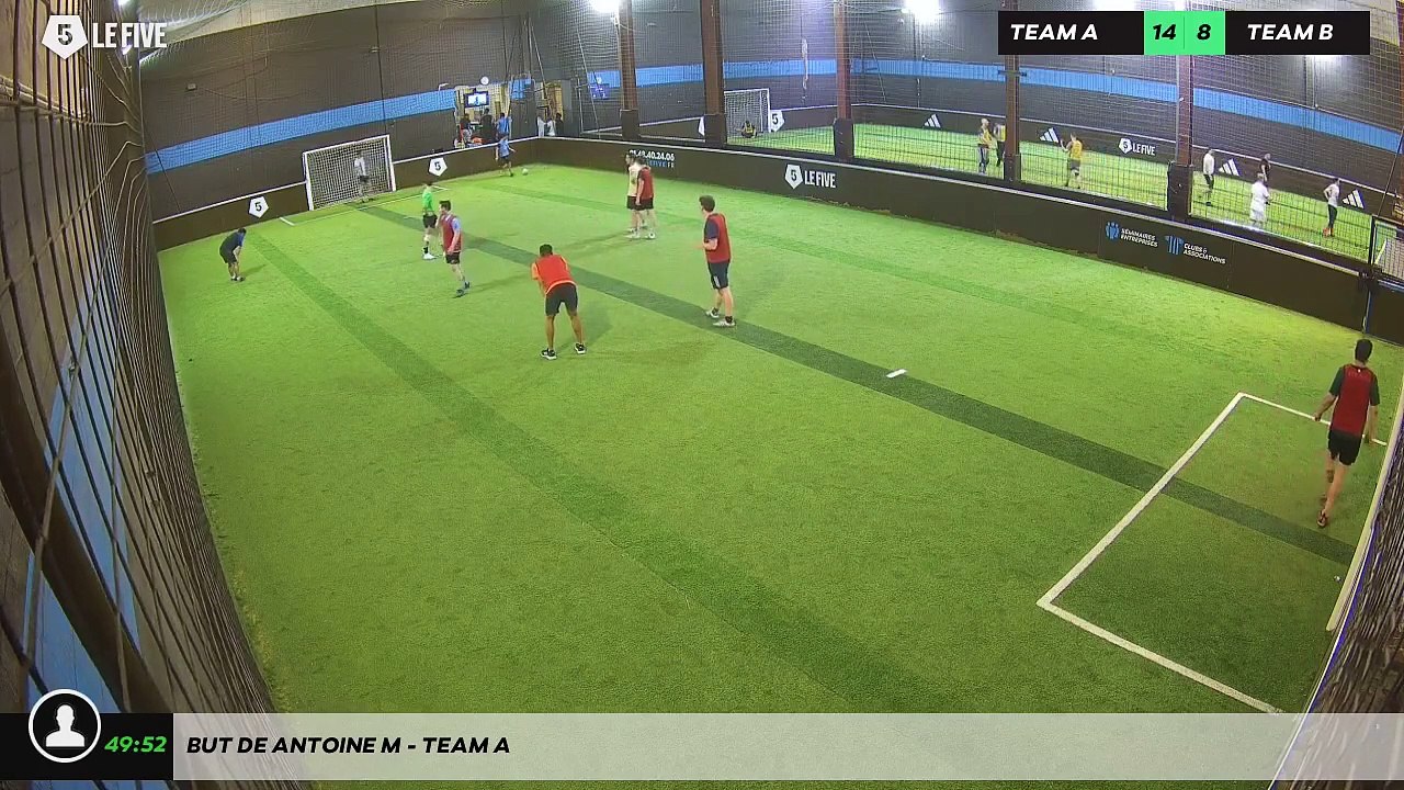 But de Antoine M - Team A
