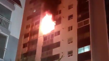 새벽에 노원구 아파트 불...90대 주민 사망 / YTN