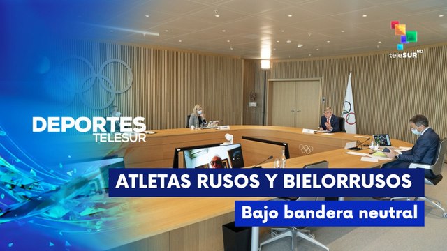 Atletas rusos y bielorrusos bajo bandera neutral