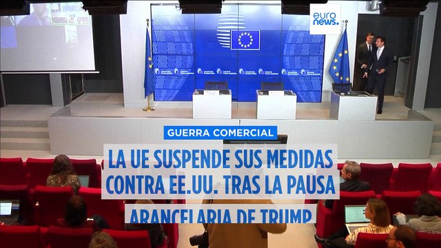 La UE suspende las represalias arancelarias contra EE.UU. para dar una oportunidad a las negociaciones