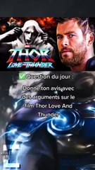 Question du Jour : Tout savoir sur Thor 4 ⚡