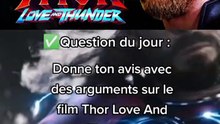 Question du jour Thor 4