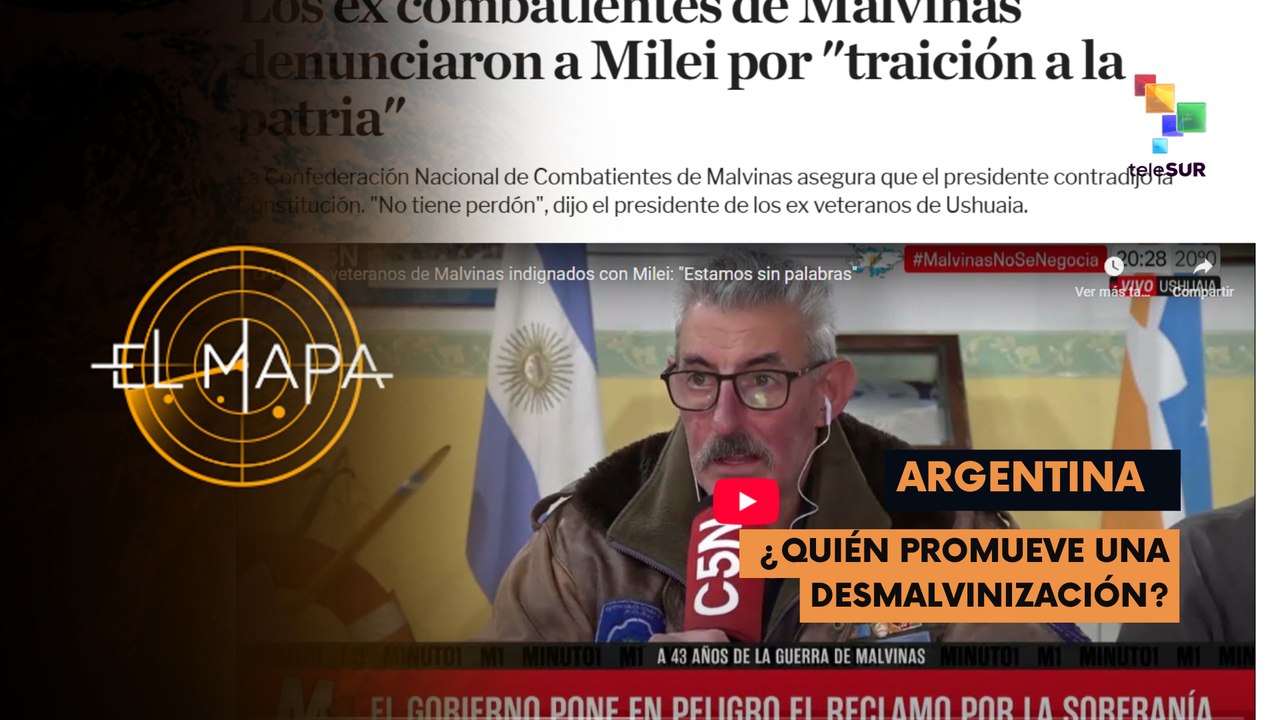 Escala 08-04-25: Los ex combatientes de Malvinas denunciaron a Milei por traición a la patria