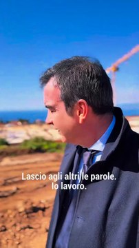Occhiuto - Cantiere nuovo ospedale di Vibo. Lascio agli altri le parole. Io lavoro. (10.04.25)