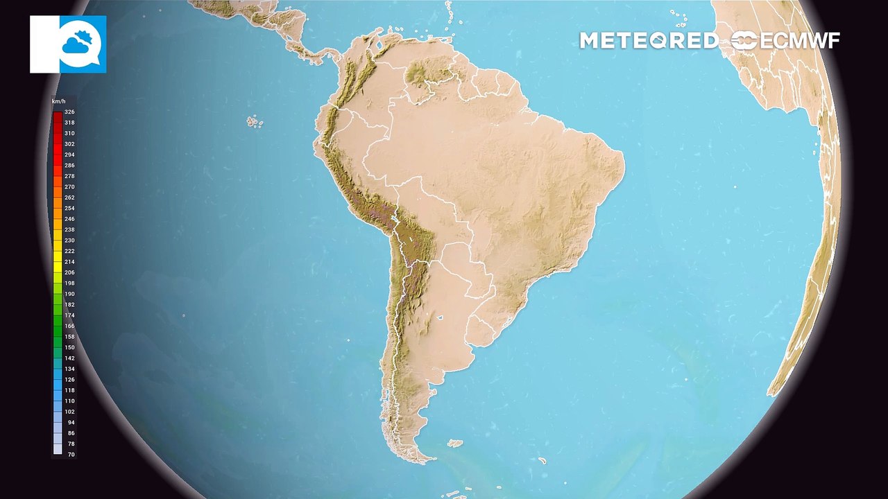 Corriente en chorro zonal juega en contra del avance de sistemas frontales hacia la zona central