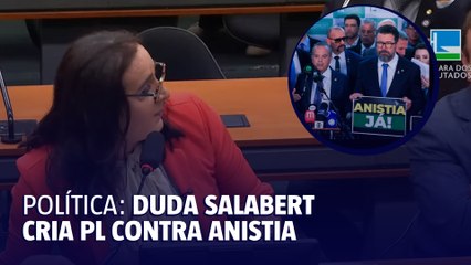 Duda Salabert apresenta PL que proíbe anistia em crimes contra o Estado