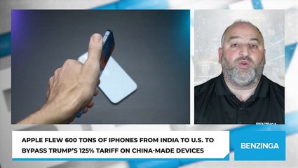 Apple Flew 600 Tons Of iPhones From India To U.S. To Bypass Trump’s 125% Tariff On China-Made Devices