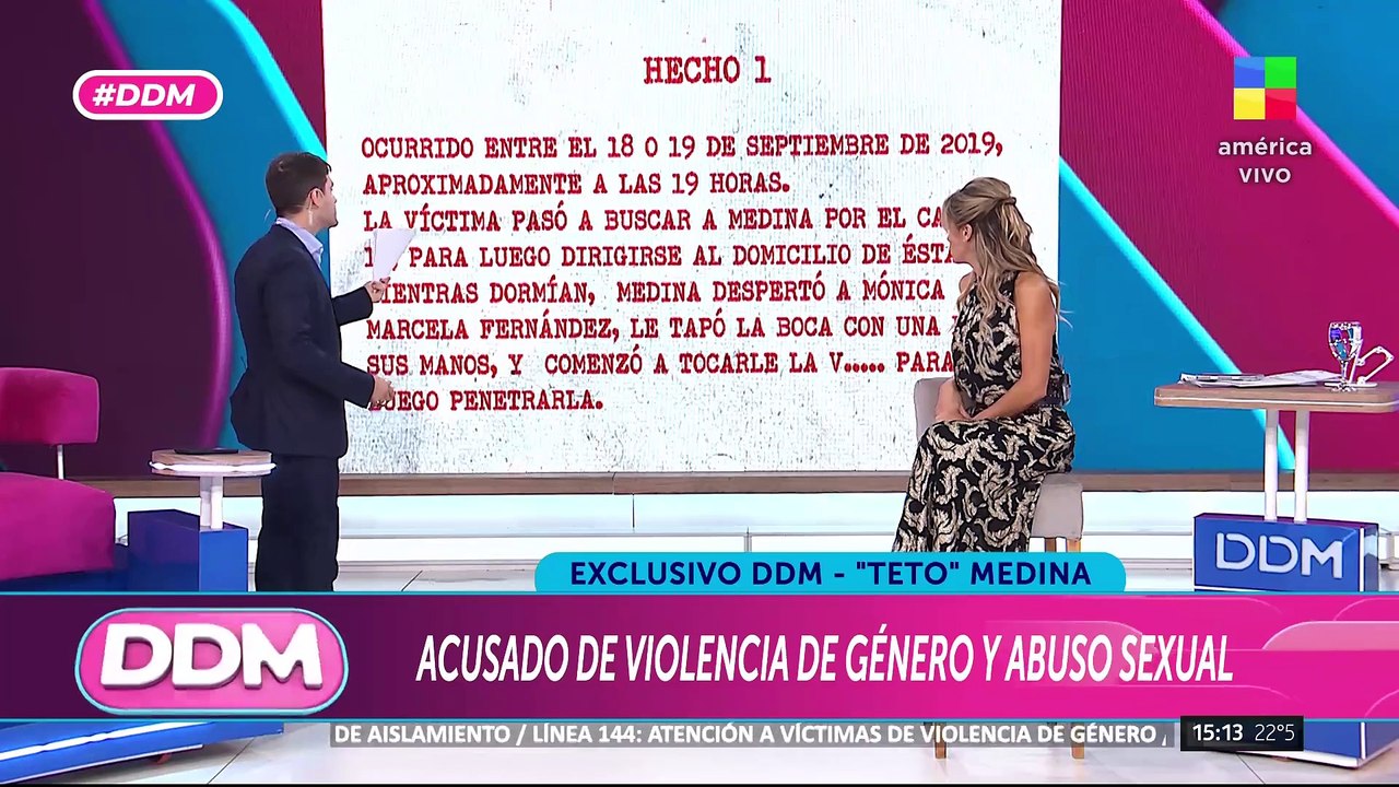 🔴 El "Teto" Medina IRÁ A JUICIO ORAL: Habla Mónica, su víctima y expareja