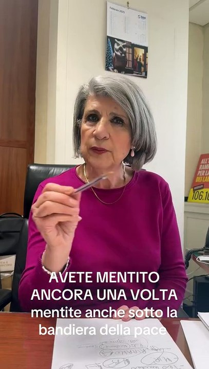 Muscarà - Siete capaci di mentire anche sotto la bandiera della Pace (10.04.25)