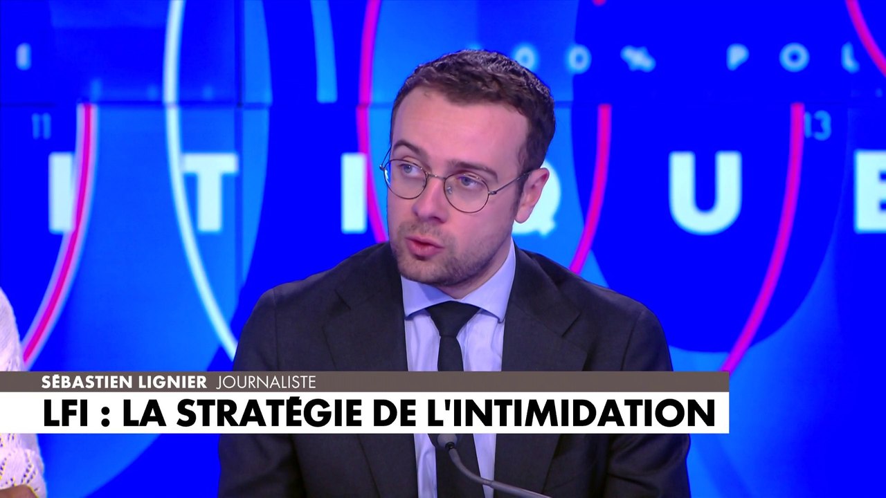 Sébastien Lignier revient sur la stratégie d'intimidation de LFI