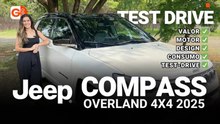 TESTE JEEP COMPASS OVERLAND 4X4 2025_ PREÇO, DESIGN, CONSUMO, POTÊNCIA, DESEMPENHO E TECNOLOGIAS