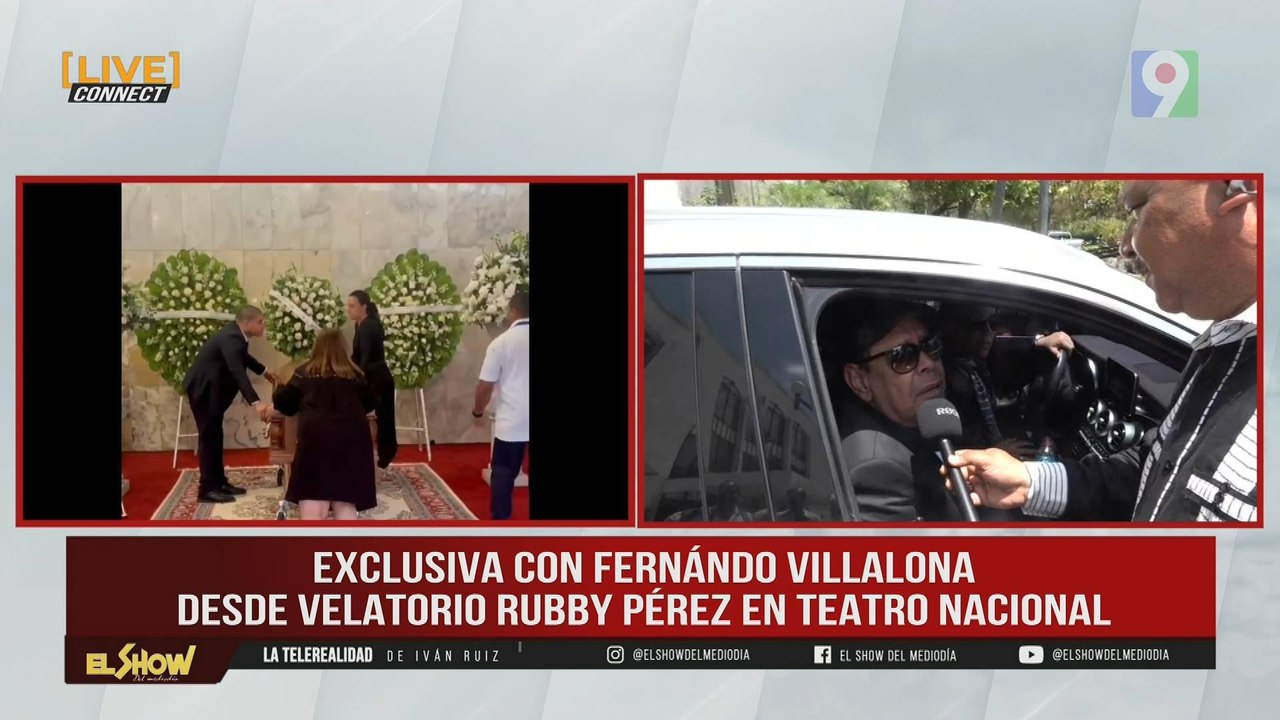 Fernando Villalona: “Se nos fue el artista más decente” | El Show del Mediodía