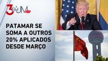 Casa Branca esclarece que taxa total à China é de 145%