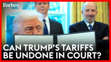 Conservative Lawyers Allege Trump’s Tariffs Exceed His Authority