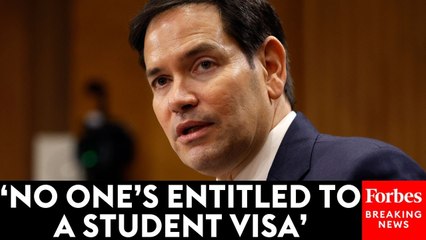 Sec. Marco Rubio Defends Revoking Student Visas: 'We're Gonna Get Rid Of These People'