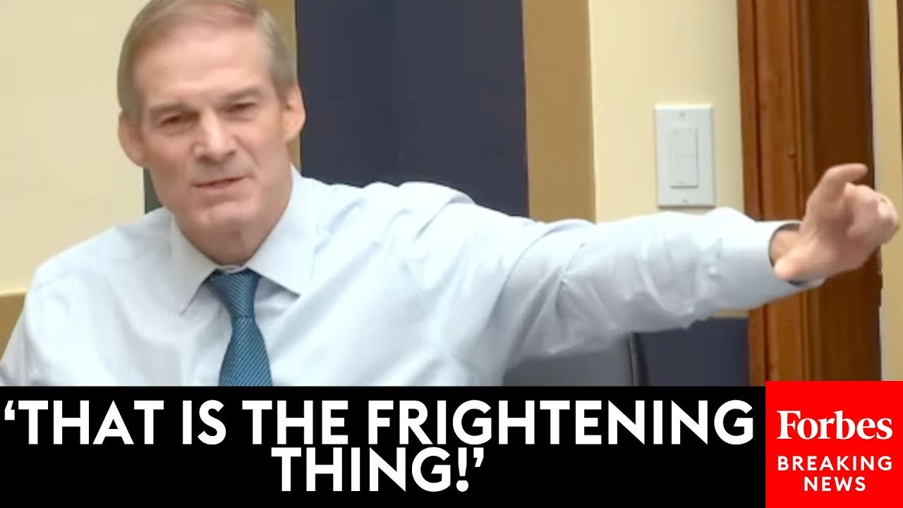 Jim Jordan Stunned By DOJ Actions In Probe Of Doctor Accused Of Leaking Child Gender Care Info