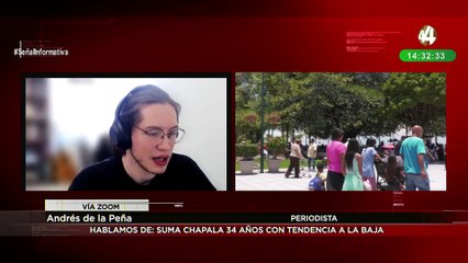 Andrés de la Peña nos habla de suma Chapala 34 años con tendencia a la baja