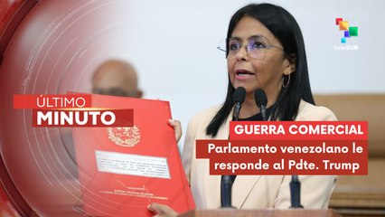Vicepdta. de Venezuela, Delcy Rodríguez presentó decreto económico a la AN