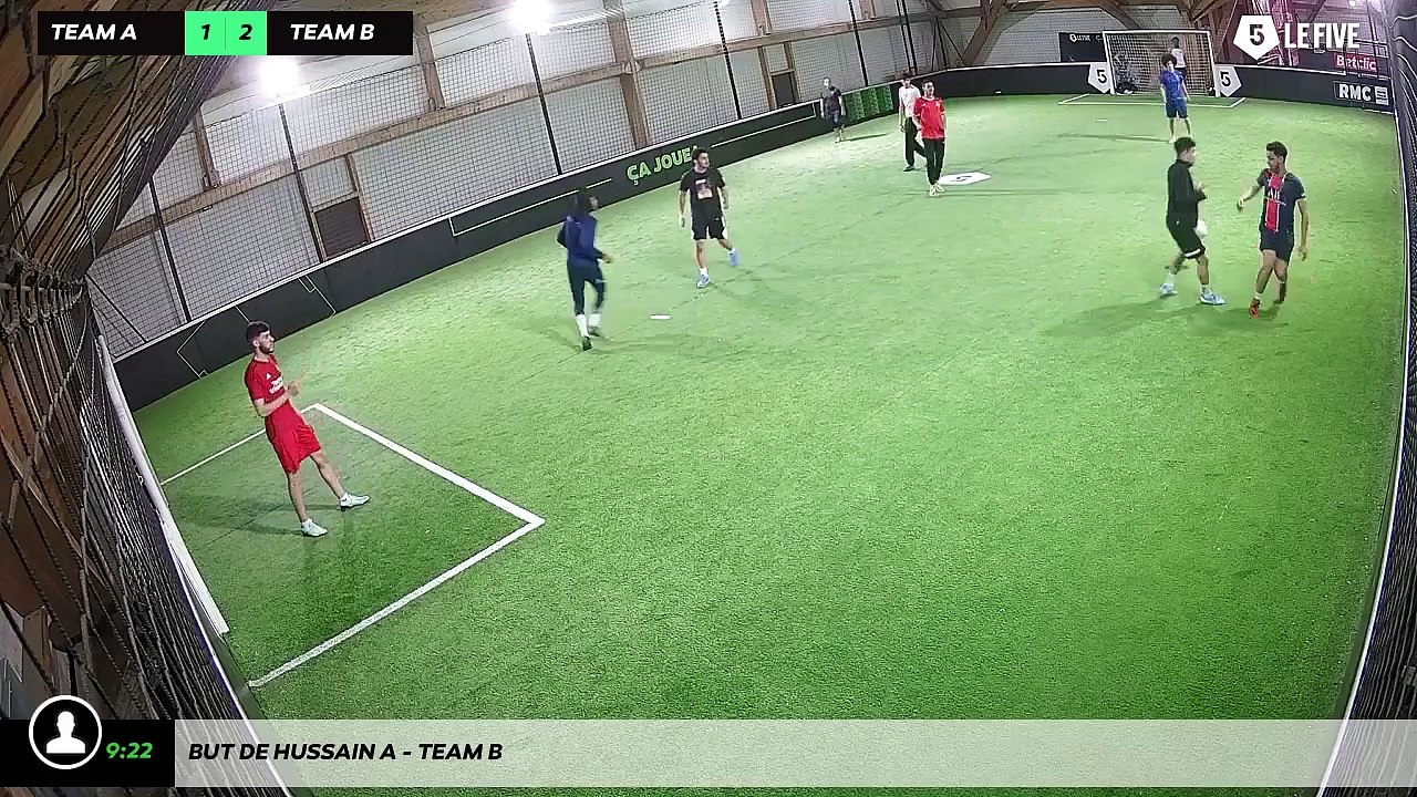 But de Hussain A - Team B