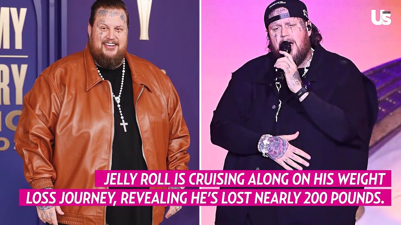 Jelly roll reveals how much he weighs after losing 200 lbs video
