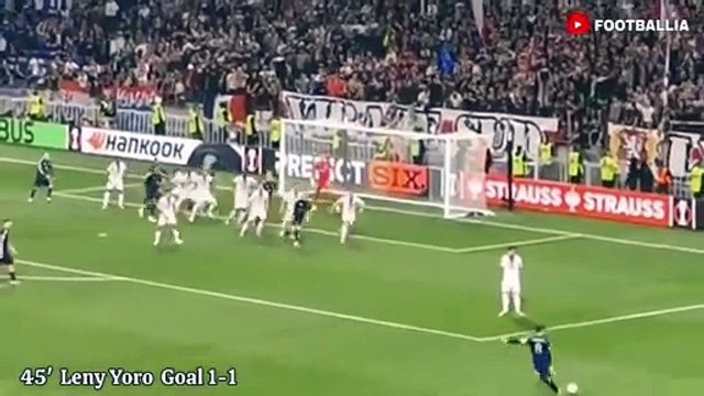 Manchester United vs Lyon 2-2 Highlights | Olympique Lyon vs Man United | Europa League
