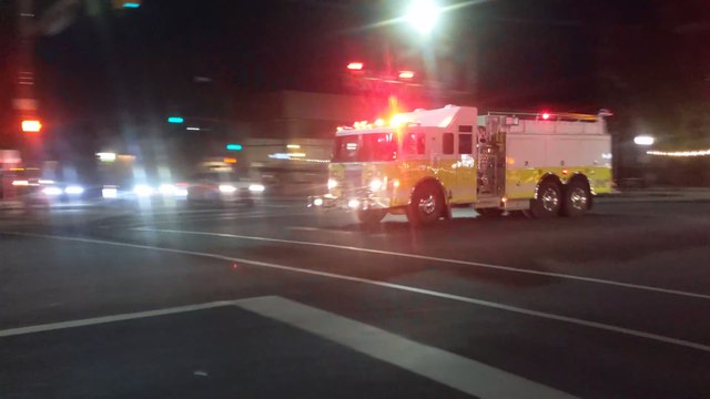 Alpha Engine Tanker 20 Responding Lights and Siren #fire #firetruck #firefighters