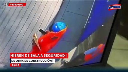 Rímac: Balean a agente de seguridad de construcción civil frente a puesto de serenazgo