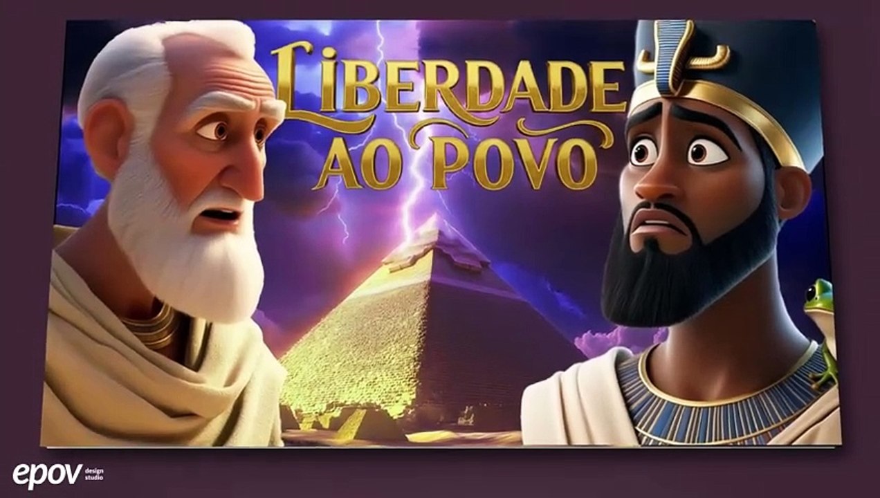 Moisés liberta o povo do Egito _ História Bíblica - Vídeo Dailymotion
