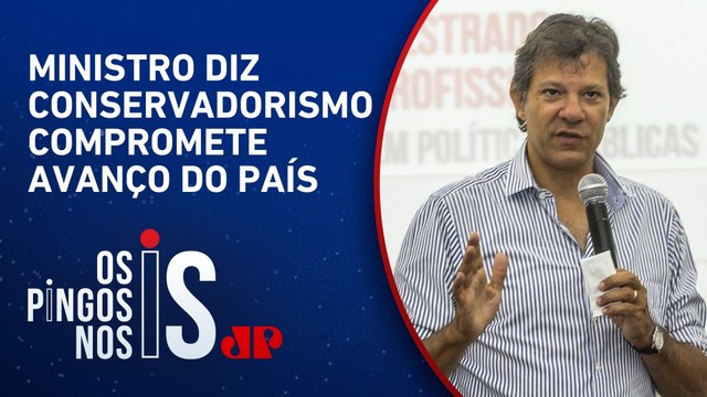 Fernando Haddad diz que conservadores prejudicam o Brasil e geram desequilíbrio socioeconômico
