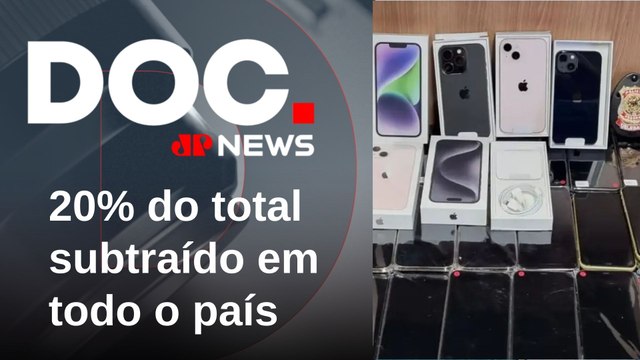 A cada ano, são roubados ou furtados 200 mil celulares na cidade de SP | DOCUMENTO JP
