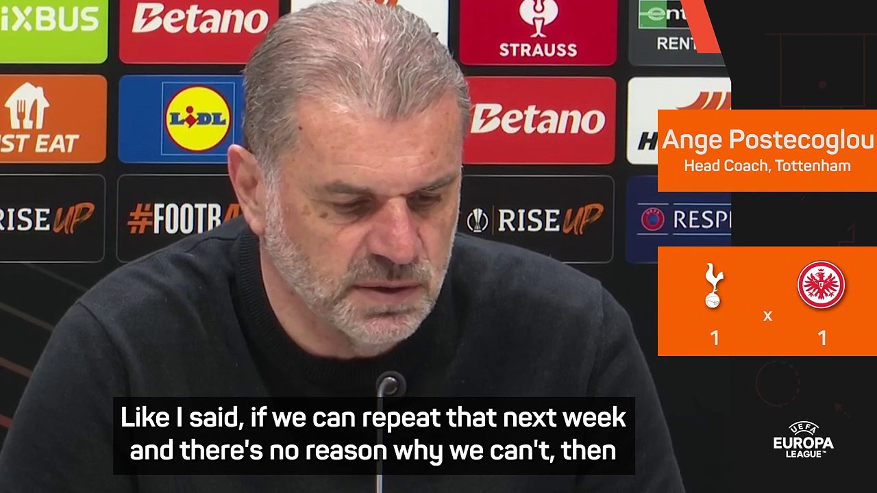 'We overwhelmed them' - Postecoglou confident of Europa League progression