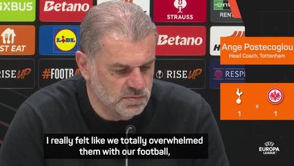 'We overwhelmed them' - Postecoglou confident of Europa League progression