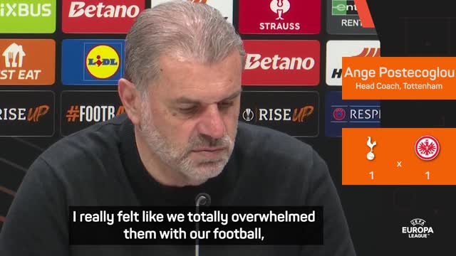 'We overwhelmed them' - Postecoglou confident of Europa League progression