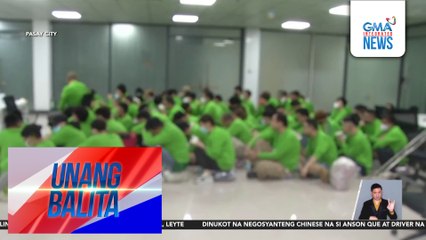 88 Chinese na sangkot umano sa POGO, ipina-deport sa China | Unang Balita