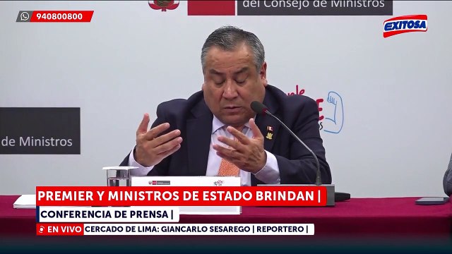 Adrianzén responde a Otárola y califica de cortina de humo sus declaraciones: Pretende ocultar delitos