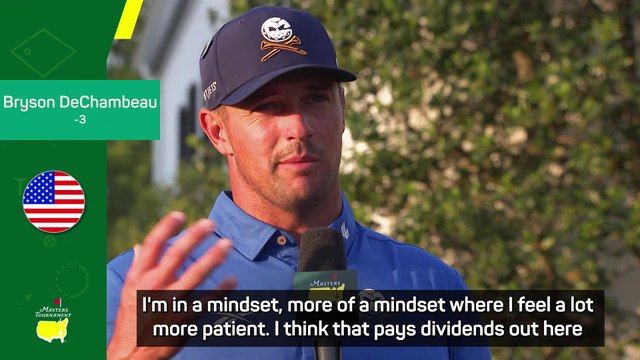 It's glowing! DeChambeau loses thread of questions as he admires Augusta