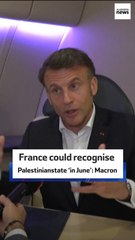 France could recognise Palestinian state ‘in June’: Macron