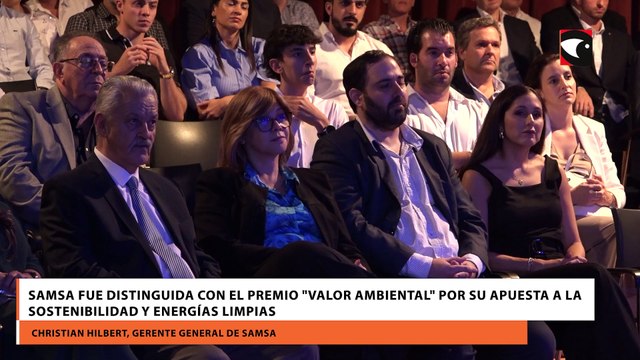SAMSA fue distinguida con el premio Valor ambiental por su apuesta a la sostenibilidad y energías limpias