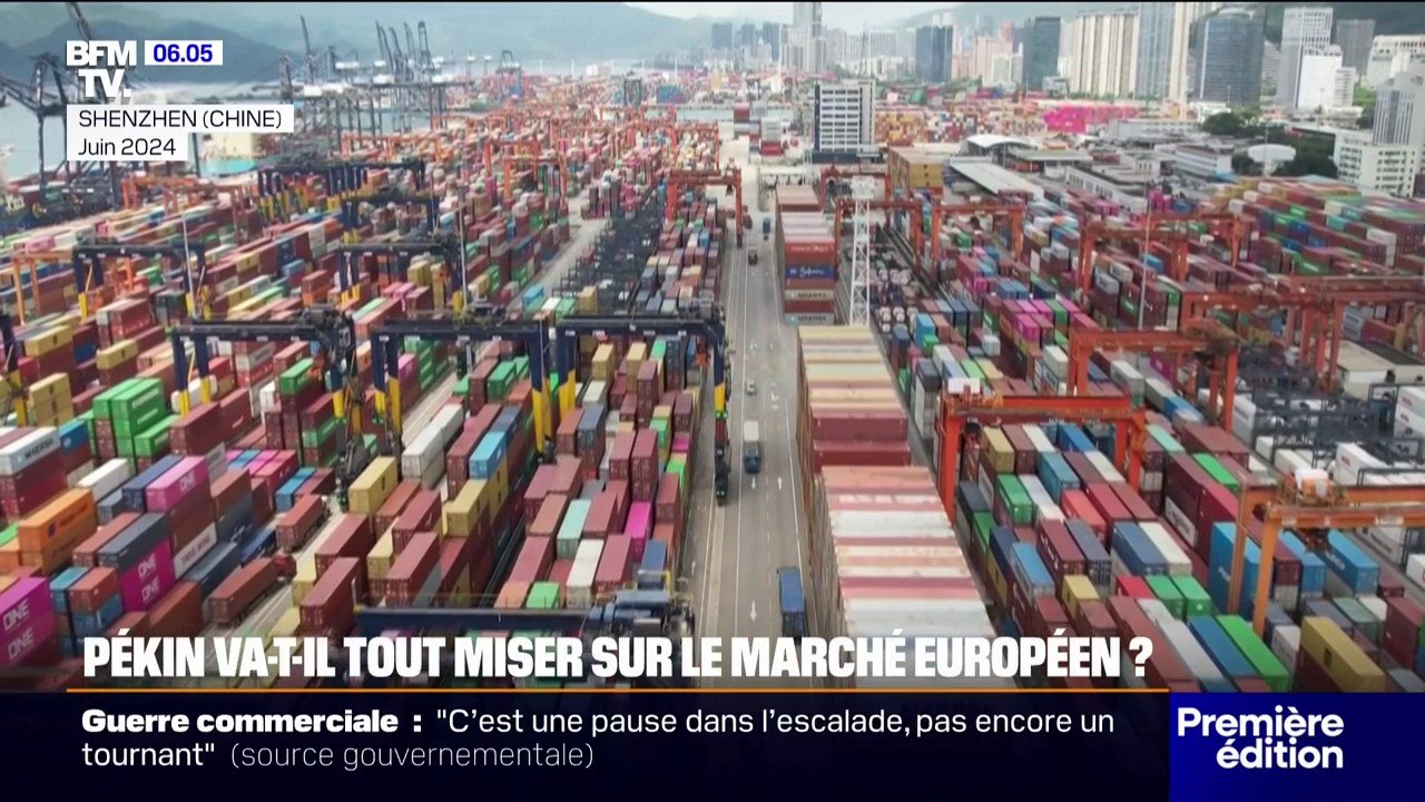 Face aux droits de douane américains imposés à la Chine, Pékin pourrait se tourner vers le marché européen pour compenser la baisse de ses ventes