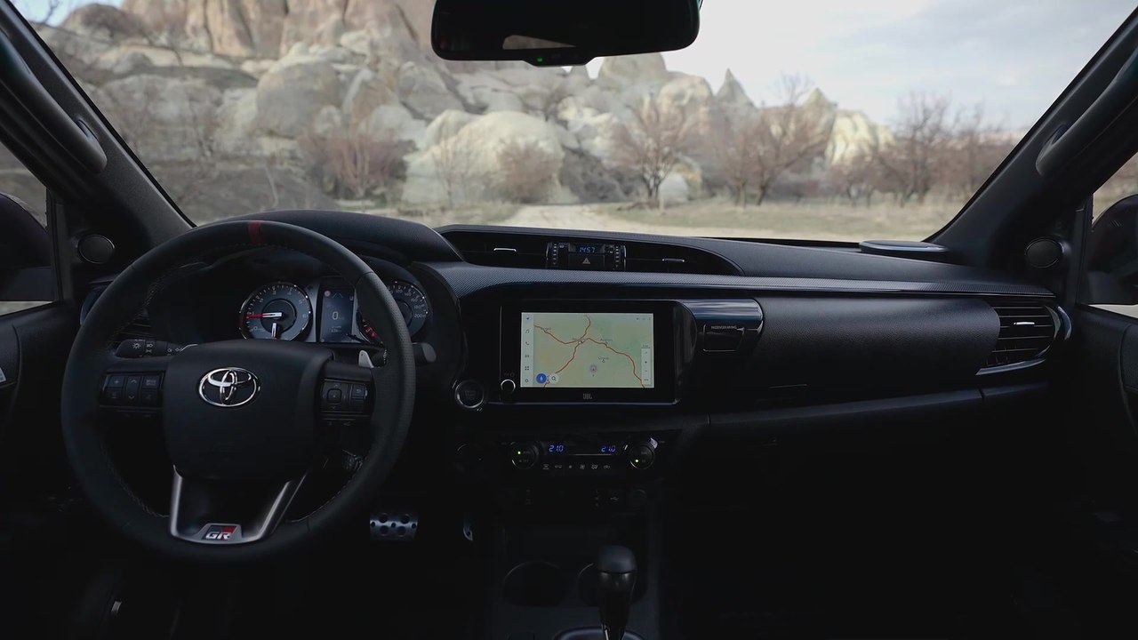 Der neue Toyota Hilux GR Sport II - Innendesign