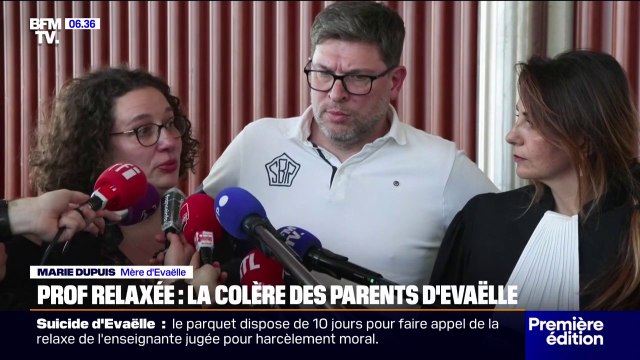 La justice cautionne le comportement de cette professeure : La colère des parents d'Evaëlle après la relaxe de son enseignante, accusée d'avoir poussé l'adolescente au suicide
