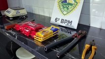 Jovem é preso após arrombar panificadora para furtar barras de chocolate no Cascavel Velho
